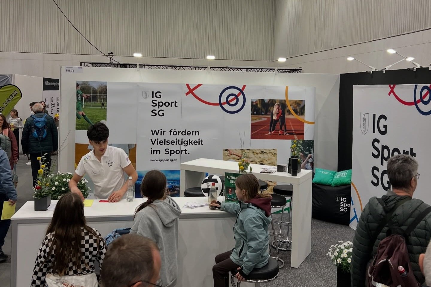 Die Sonderausstellung Sport 2026 läuft